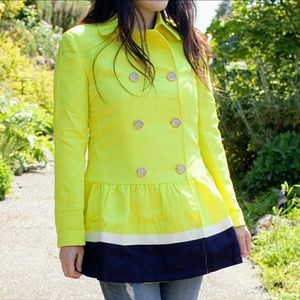 Yellow Ruffle Trench